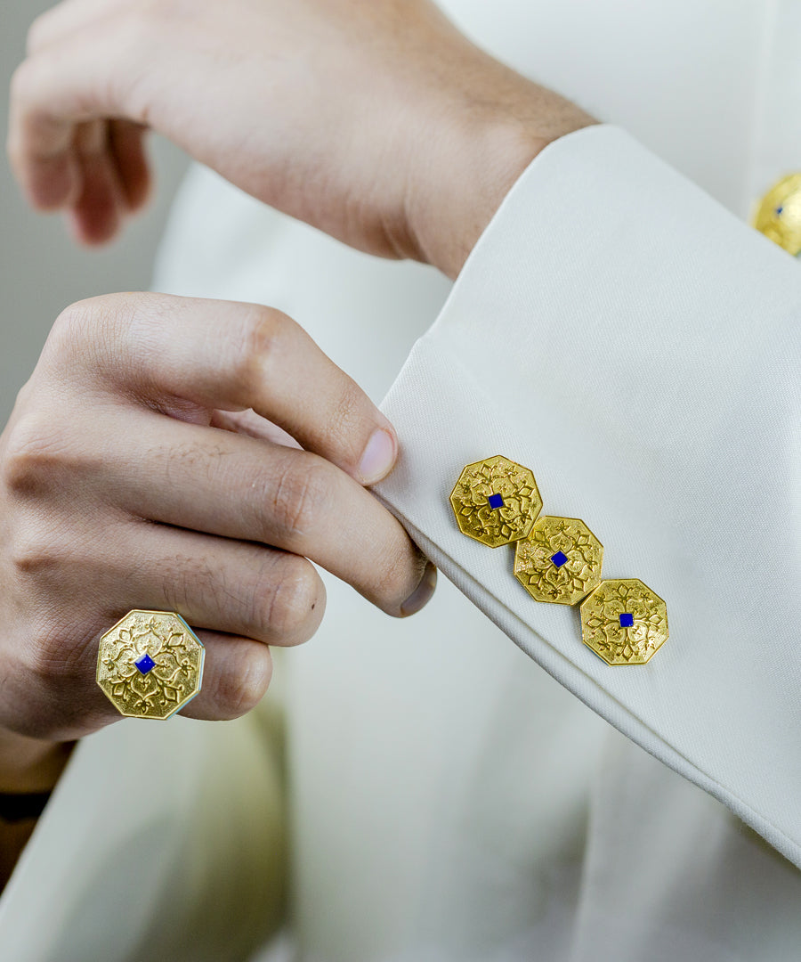 Goonj Tibari Ring - Gold Plated