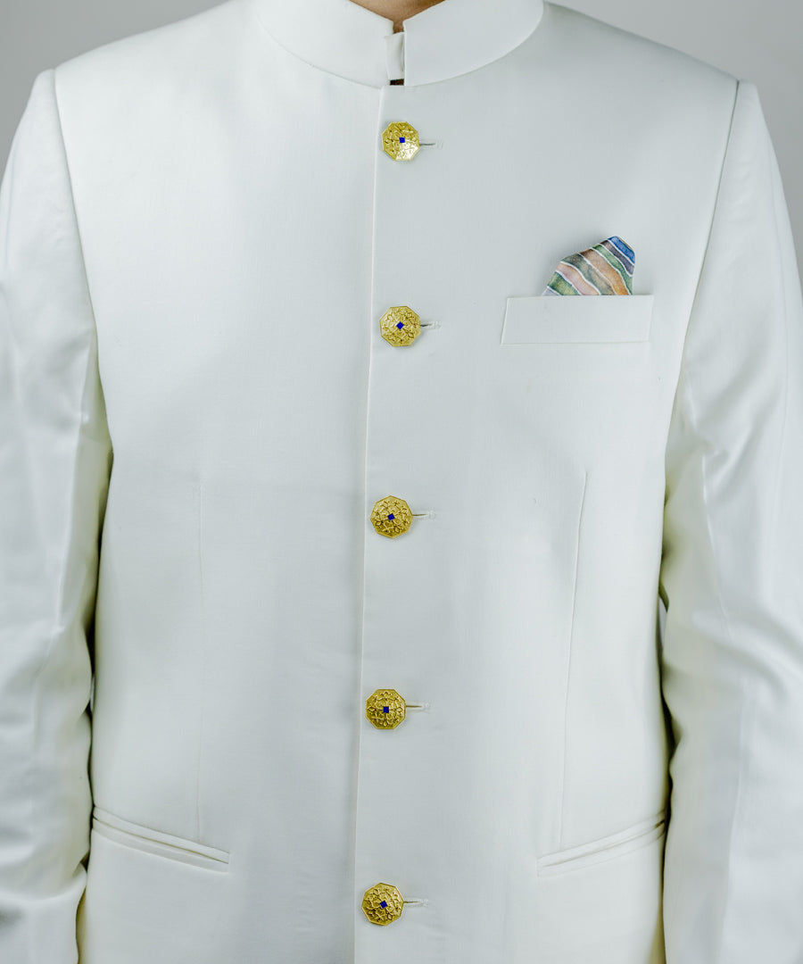 Goonj Sherwani Buttons - Gold Plated