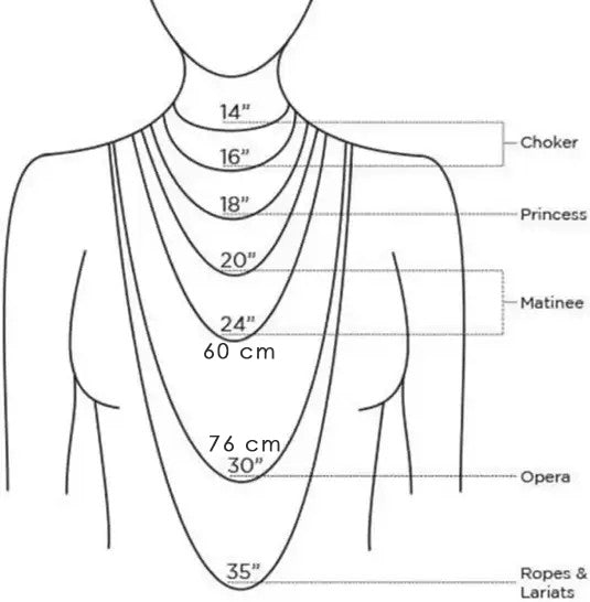 Golden Gul Long Zaira Chain Necklace