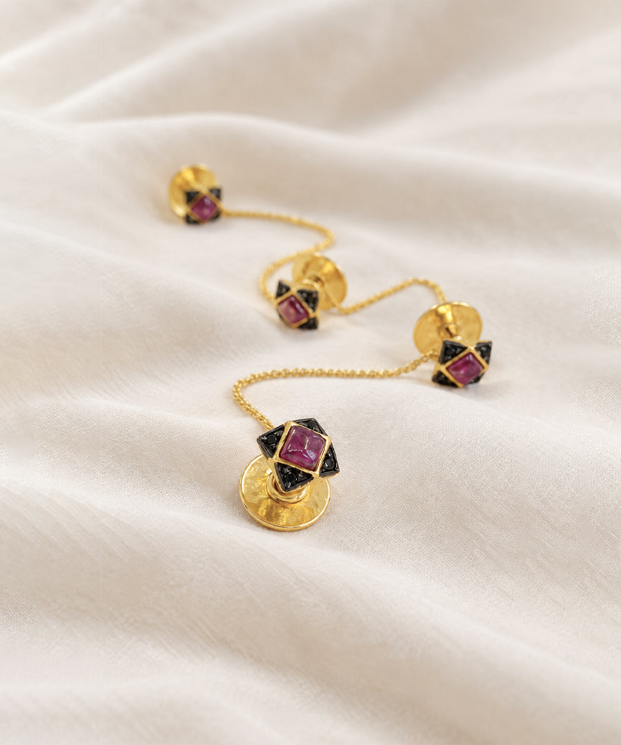 Ruby Kurta Buttons