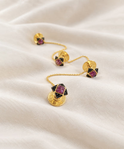 Ruby Kurta Buttons