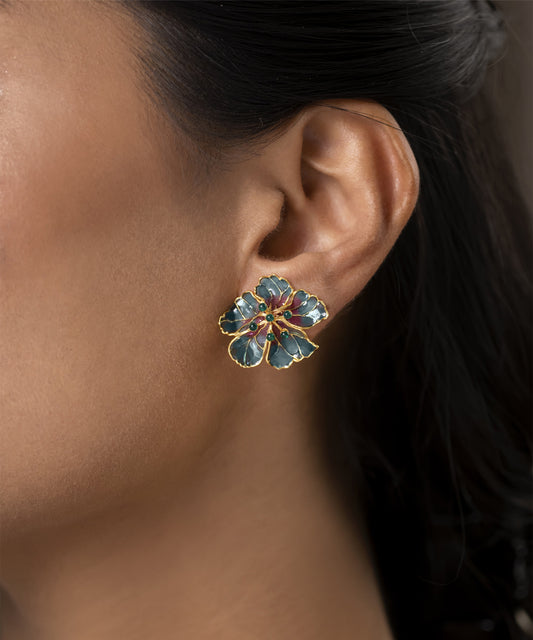 Bloom floral jewelry featuring delicate petal-inspired design, vibrant colors, and feminine handcrafted charm.