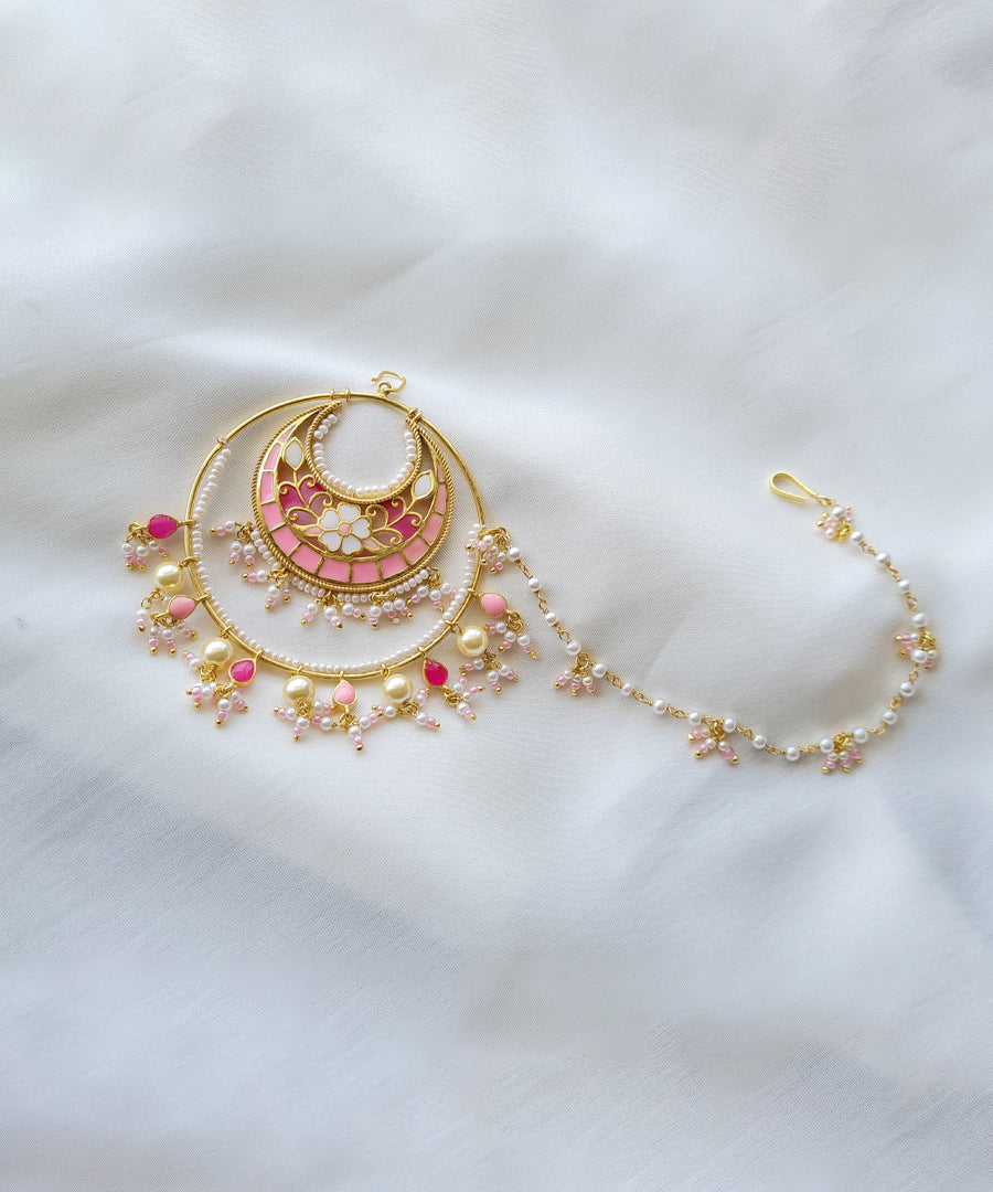 Feroza Pink Gulaabi Nath (Nose Ring)