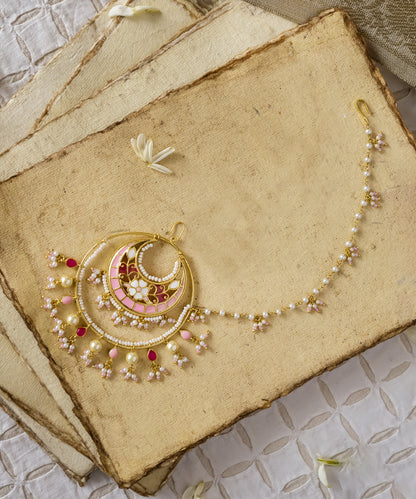 Feroza Pink Gulaabi Nath (Nose Ring)
