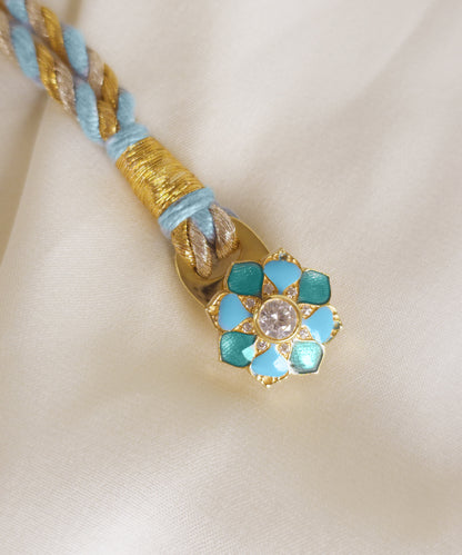 Feroza 925 Silver Rakhi Bracelet