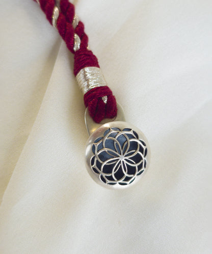 Glimpse 925 Silver Sacred Geometry Rakhi Bracelet