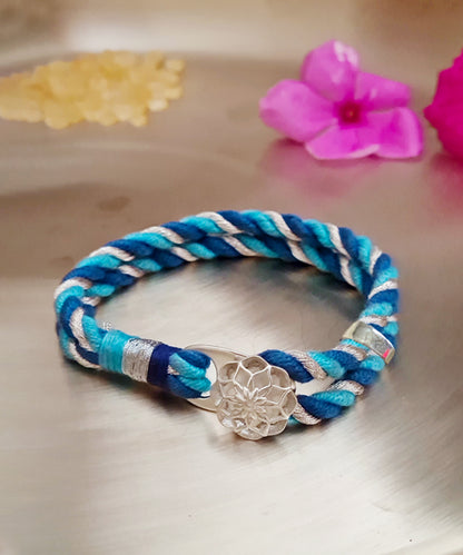 Designer Rakhi for Bhabhi featuring premium 925 sterling silver craftsmanship.