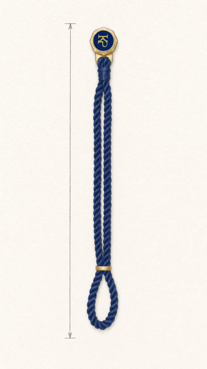 Insignia 925 Silver Initial Rakhi Bracelet