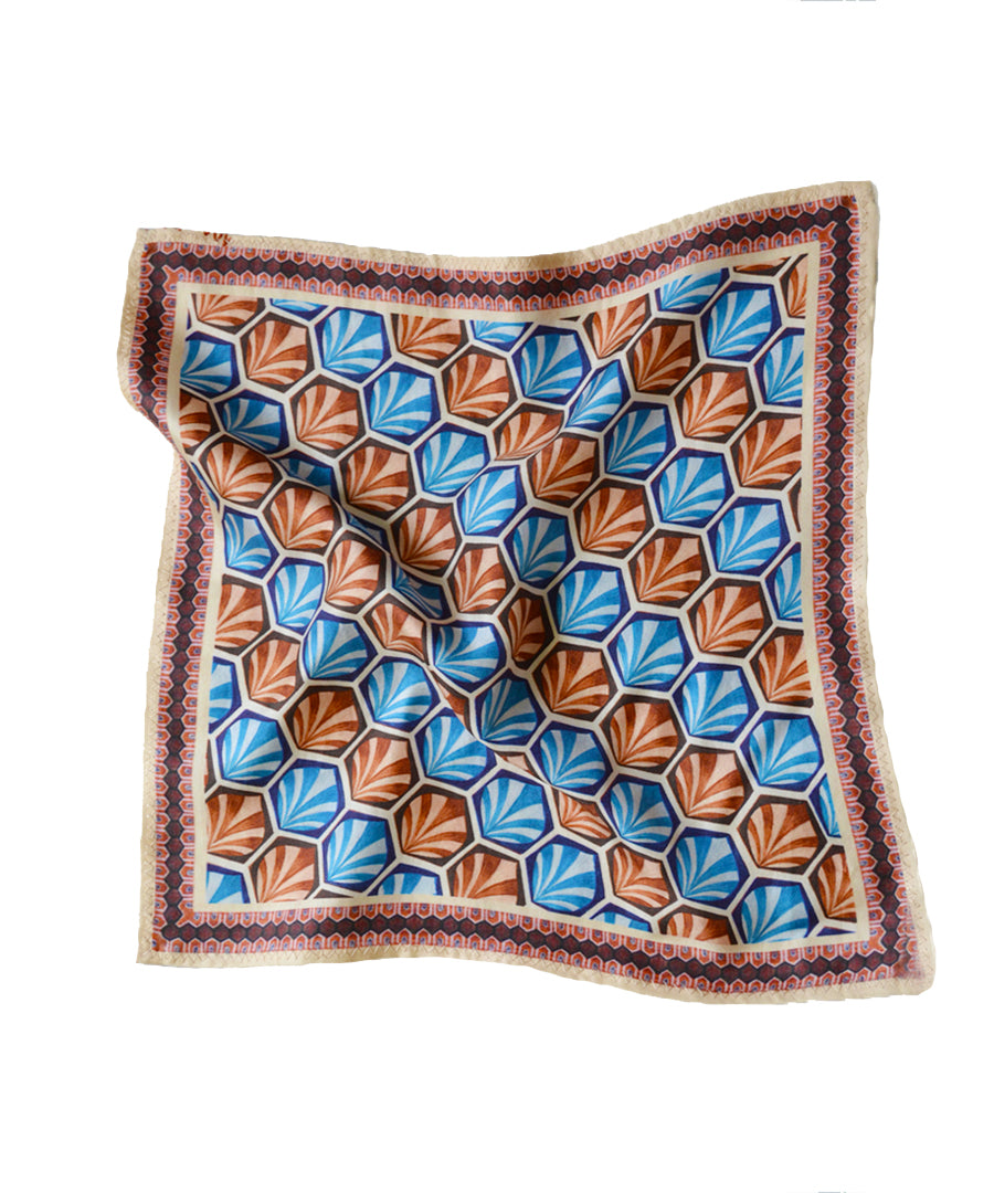 Pocket square for men's wedding attire and formal occasion styling.