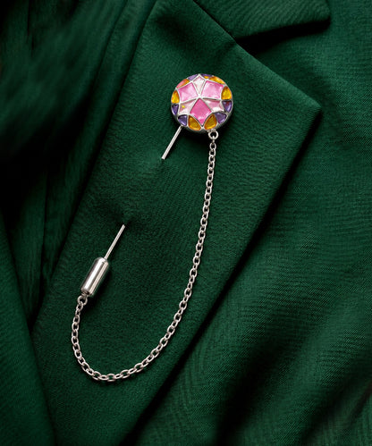 925 sterling silver lapel pins for men, designed to elevate sherwanis, blazers, and suits for weddings, celebrations, and special occasions.