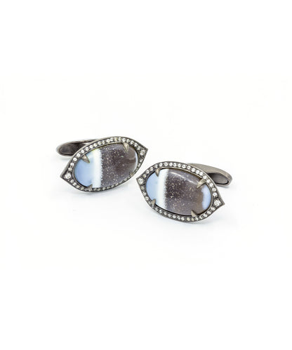 Natural Jasper Stargaze Cufflinks