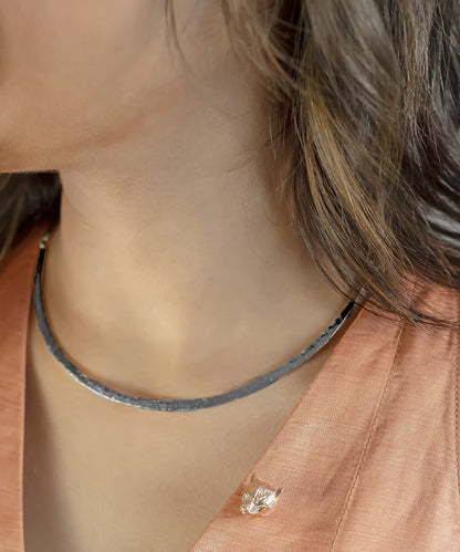 Black Untamed Hasli Choker Necklace