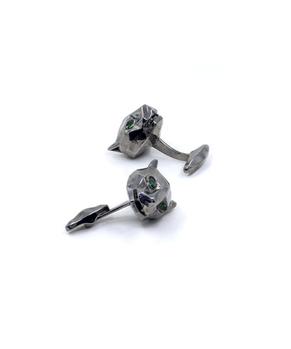 Untamed Black Panther Cufflinks