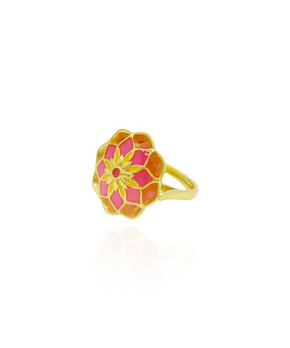 Gul Azizi Ring & Thar Kurta Buttons - Gift Box For Him and Her - Sterling Silver