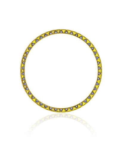 Purple Gul Enamel Bangle