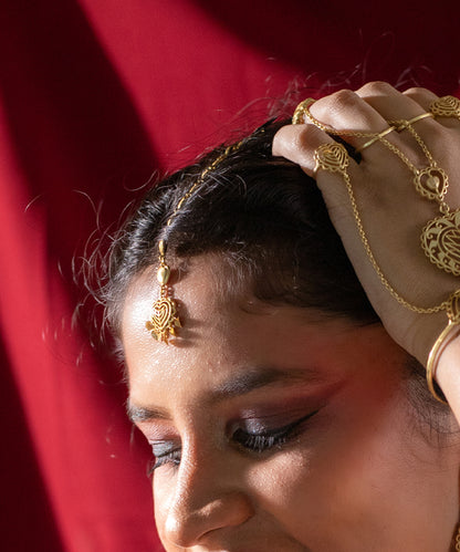 Rakaan Mang Tika — Gold Plated — Heart Shaped