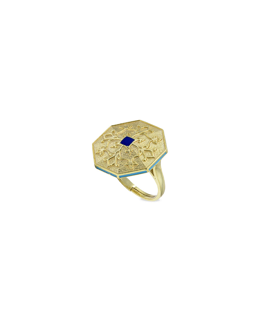 Goonj Tibari Ring - Gold Plated