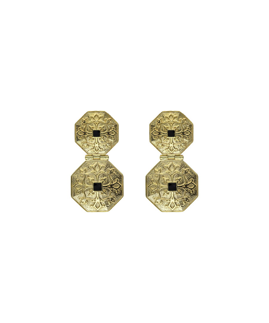 Goonj Surlio Earrings - Gold Plated