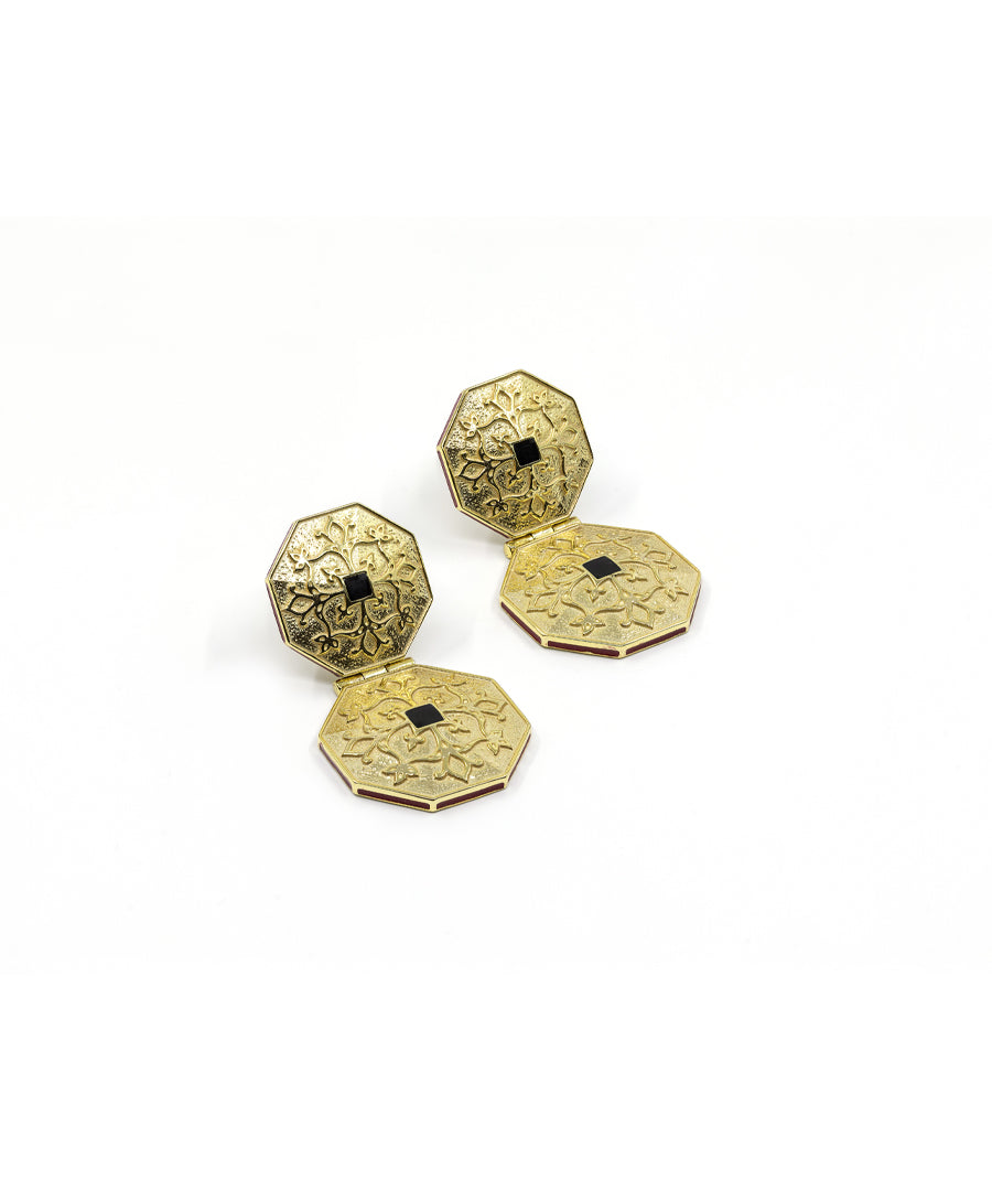 Goonj Surlio Earrings - Gold Plated