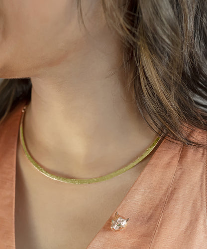 Golden Untamed Hasli Choker Necklace