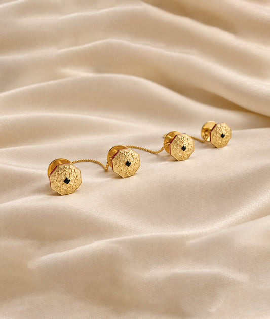 Goonj Kurta Buttons - Gold Plated