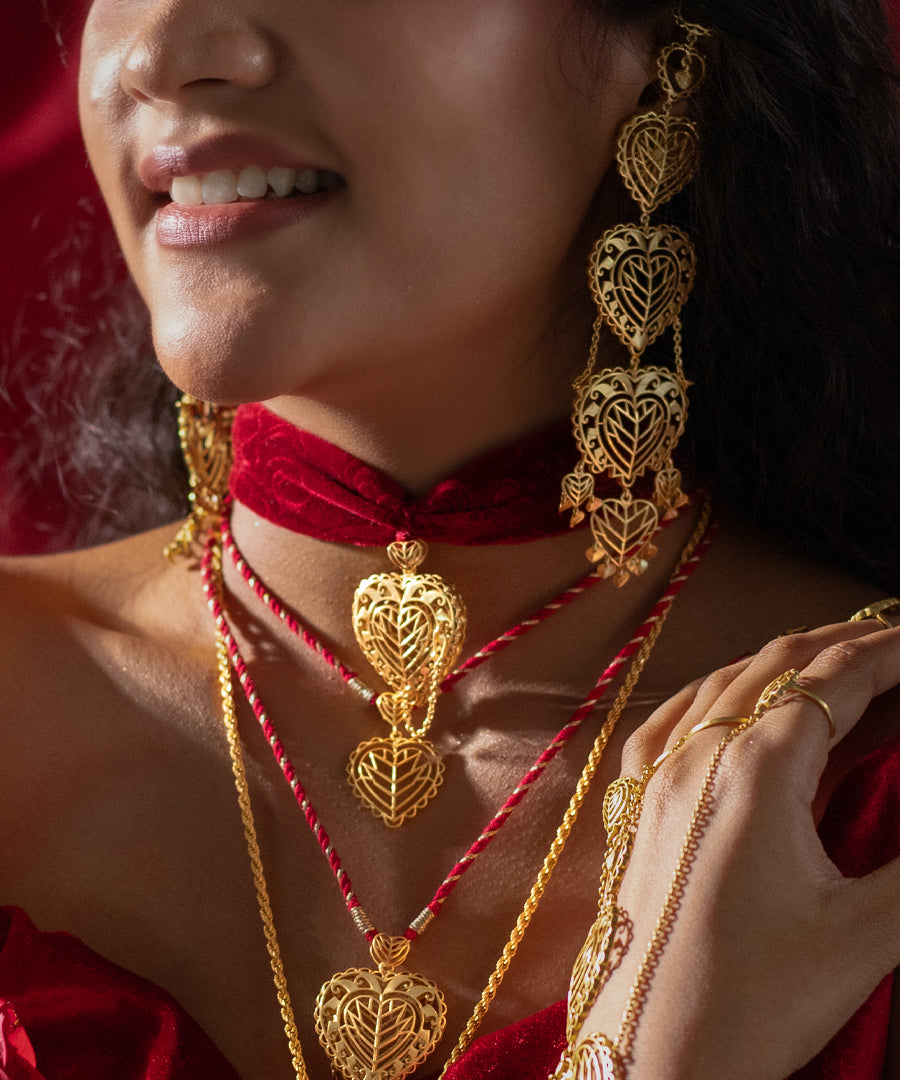 Rakaan Mini Long Pendant with Adjustable String