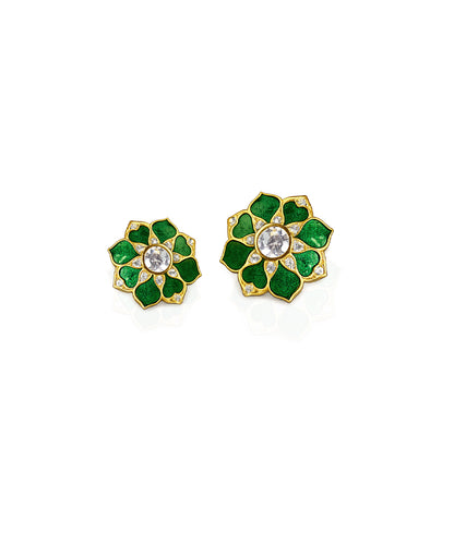Green Rajwada Sherwani Buttons