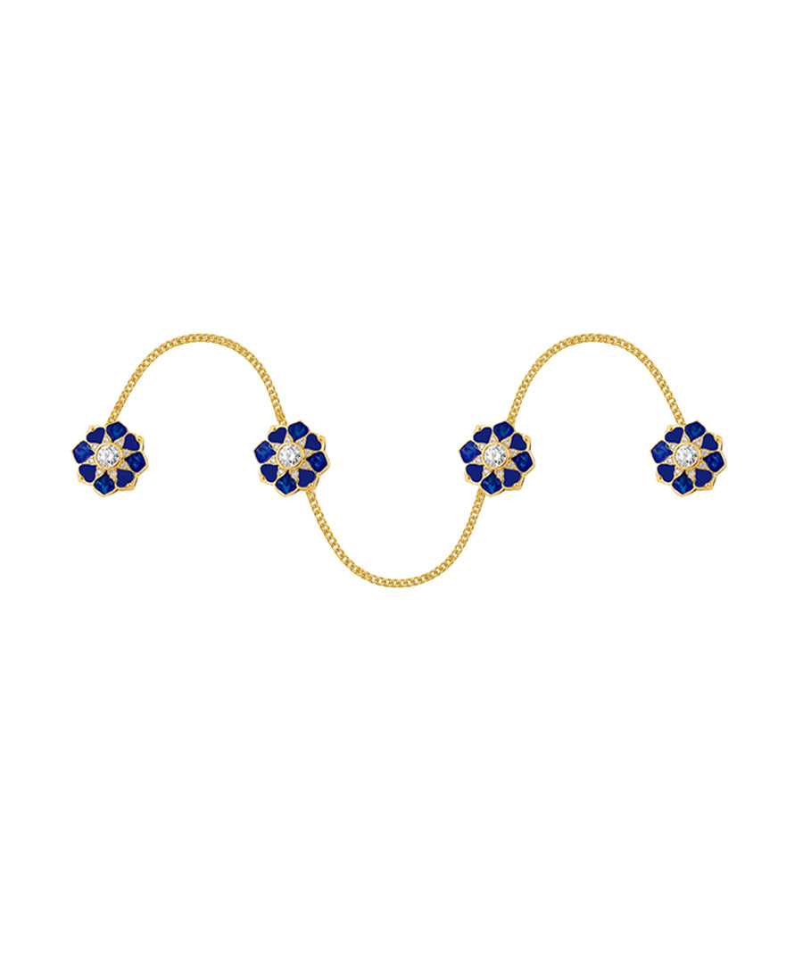 Rajwada Kurta Buttons Deep Blue