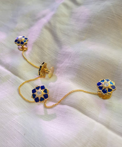Rajwada Kurta Buttons Deep Blue