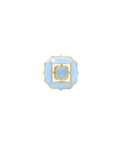 Ripple Blue Tranquil Sherwani Buttons