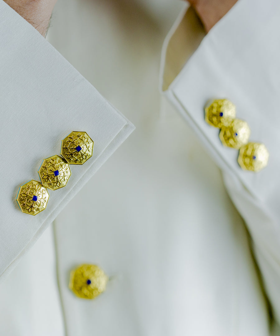 Goonj Sherwani Buttons - Gold Plated