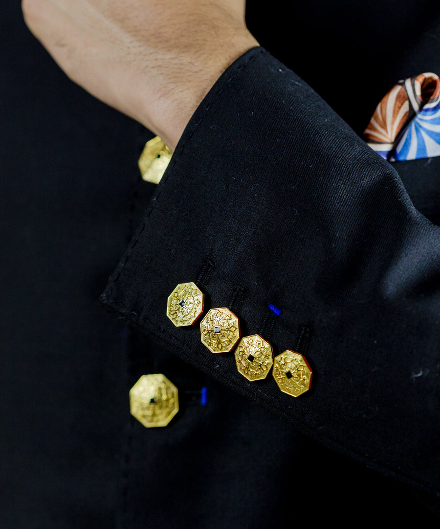 Goonj Sherwani Buttons - Gold Plated
