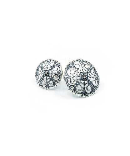 Thar Sherwani Buttons - Silver Oxide Finish