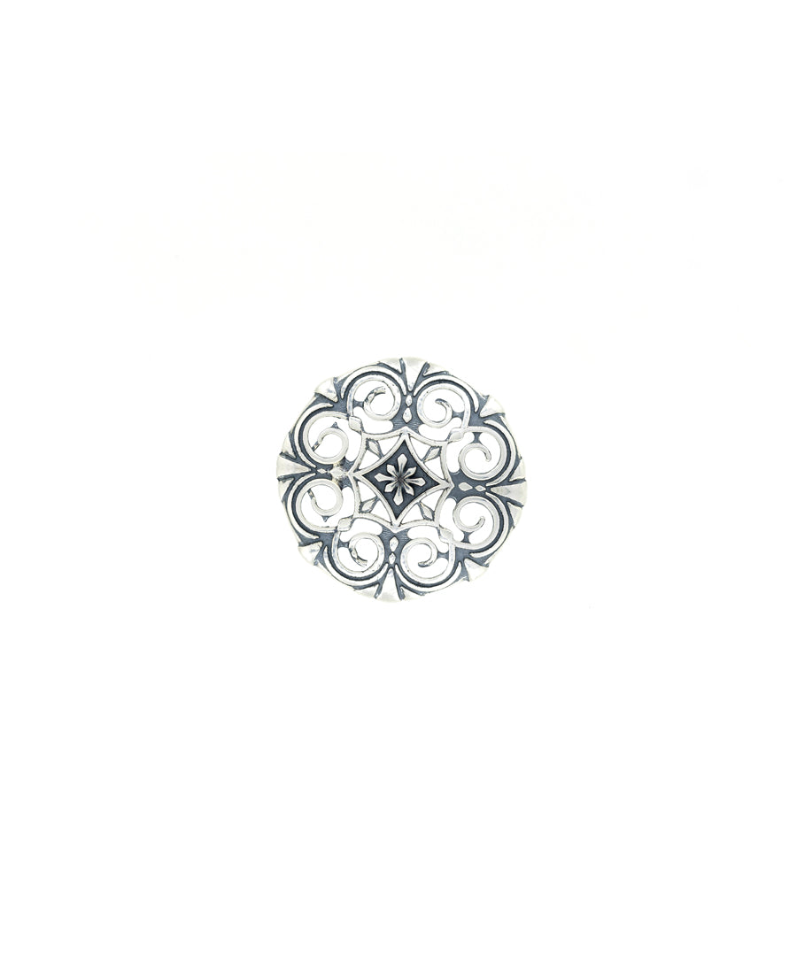 Thar Sherwani Buttons - Silver Oxide Finish