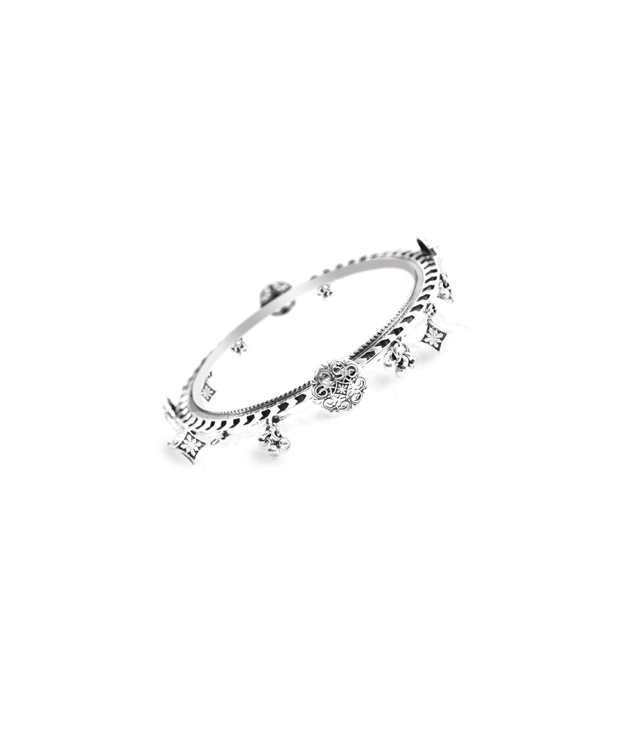 925 silver unique bangle designs.