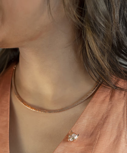 Rose Gold Untamed Hasli Choker Necklace