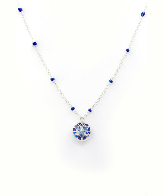 Latest necklace from kaleidoscope collection by manner india.