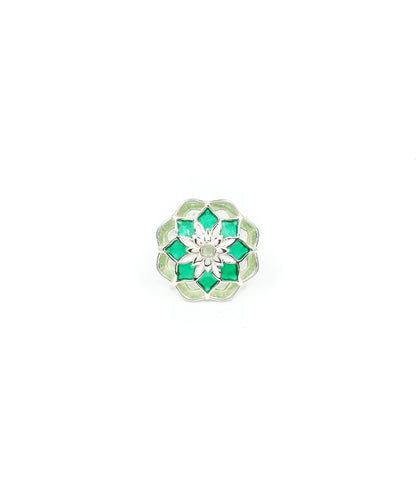 Green Gulaal Sherwani Buttons