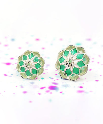 Green Gulaal Sherwani Buttons