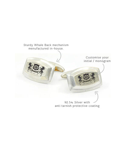 Crest Insignia Cufflinks