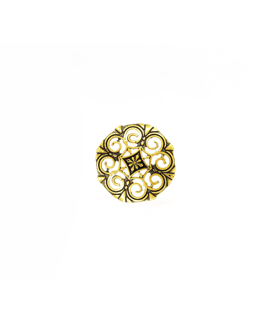 Thar Sherwani Buttons - Gold Oxide Finish