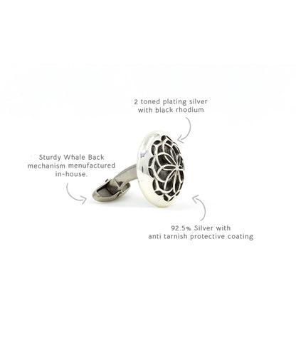 Black Glimpse Cufflinks