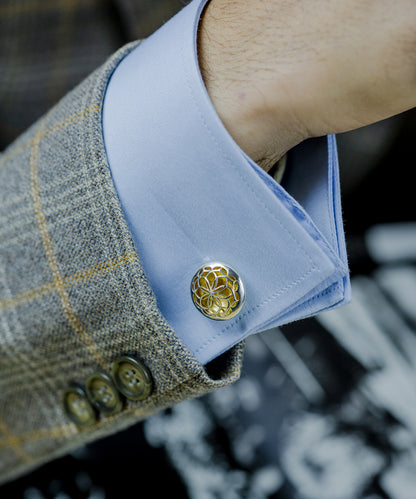 Gold Glimpse Cufflinks
