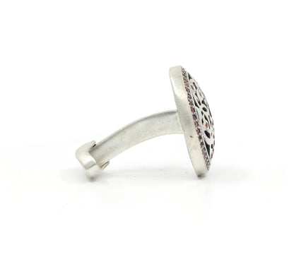 Orange Bodhi Cufflinks