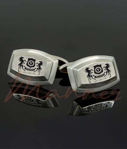 Crest Insignia Cufflinks